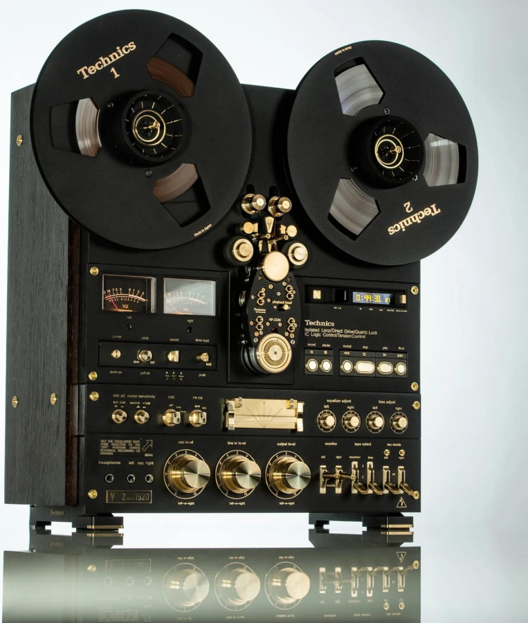 Audio TECHNICS Gold Reel to Reel Cassette Tape